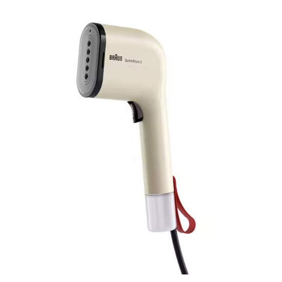 BRAUN QUICK STYLE 3 GARMENT STEAMER GS3012BG