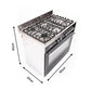 Bennett Read Crystal 90cm Gas Electric Stove JST104