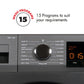 Bennett Read 9KG Front Loader Washing Machine Dark Grey Touch JCW110