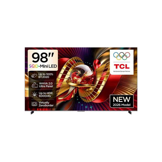 TCL 98-INCH C8L SQD-MINI LED GOOGLE TV 144HZ 98C8L