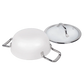Snappy Chef 24cm Superlight Casserole, White CICW024