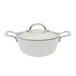 Snappy Chef Superlight Cast Iron Combo, White SCSW003
