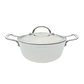 Snappy Chef 22cm Superlight Casserole, White CICW022