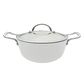 Snappy Chef Superlight Cast Iron Combo, White SCSW003