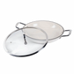 Snappy Chef 30cm Superlight Round Griddle, White CIRG031
