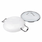 Snappy Chef 30cm Superlight Round Griddle, White CIRG031