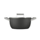 Smeg Non-Stick Casserole Dish Cookware Black 24cm CKFC2411BLM