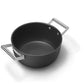 Smeg Non-Stick Casserole Dish Cookware Black 24cm CKFC2411BLM