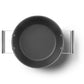 Smeg Non-Stick Casserole Dish Cookware Black 24cm CKFC2411BLM