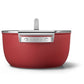 Smeg Non-Stick Casserole Dish Cookware Red 24cm CKFC2411RDM