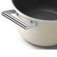Smeg Non Stick Casserole Dish Cookware 26cm Cream CKFC2611CRM