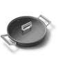 Smeg Non-Stick Deep Pan Cookware Black 28cm CKFD2811BLM
