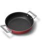 Smeg Non-Stick Deep Pan Cookware Red 28cm CKFD2811RDM