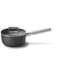 Smeg Non-Stick Saucepan Cookware Black 20cm CKFS2011BLM