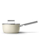 Smeg Non-Stick Saucepan Cookware Cream 20cm CKFS2011CRM