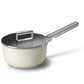 Smeg Non-Stick Saucepan Cookware Cream 20cm CKFS2011CRM