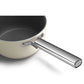 Smeg Non-Stick Saucepan Cookware Cream 20cm CKFS2011CRM