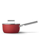 Smeg Non-Stick Saucepan Cookware Red 20cm CKFS2011RDM
