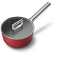 Smeg Non-Stick Saucepan Cookware Red 20cm CKFS2011RDM