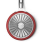 Smeg Non-Stick Saucepan Cookware Red 20cm CKFS2011RDM