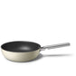 Smeg Non-Stick Wok 30cm Cream CKFW3001CRM
