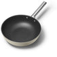 Smeg Non-Stick Wok 30cm Cream CKFW3001CRM