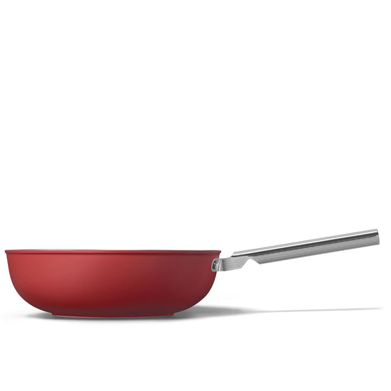 Smeg Non-Stick Wok 30cm Red CKFW3001RDM
