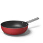 Smeg Non-Stick Wok 30cm Red CKFW3001RDM