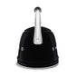 Smeg 2.3L Black Retro Whistling Kettle CKLW2001BL