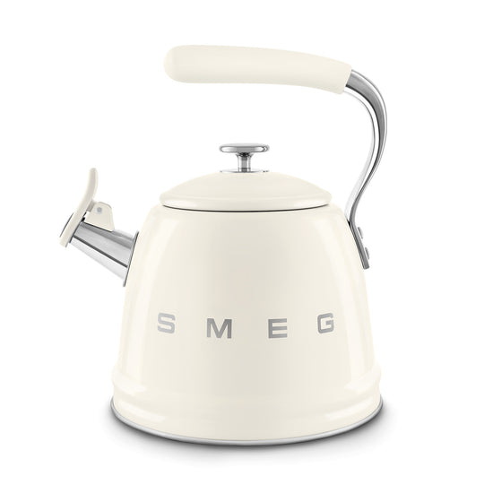 Smeg 2,3L Cream Whistling Kettle CKLW2001CR