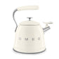 Smeg 2,3L Cream Whistling Kettle CKLW2001CR