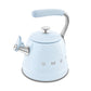 Smeg 2,3L Pastel Blue Whistling Kettle CKLW2001PB