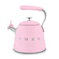 Smeg 2,3L Pink Whistling Kettle CKLW2001PK