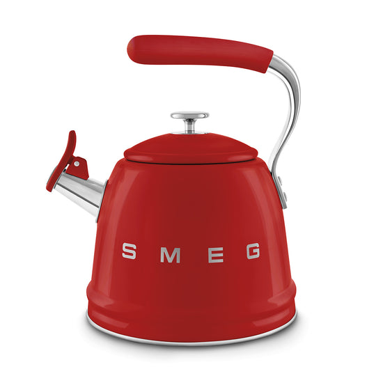 Smeg 2,3L Red Whistling Kettle CKLW2001RD