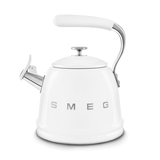 Smeg 2,3L White Whistling Kettle CKLW2001WH