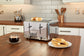 Swan Classic Polished Stainless Steel Cordless Kettle & 4 Slice Toaster SNR2P