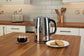 Swan Classic Polished Stainless Steel Cordless Kettle & 2 Slice Toaster SCR02P