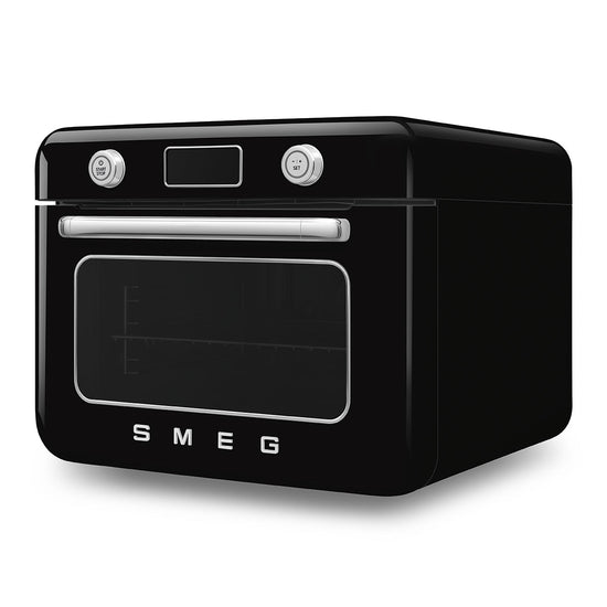 Smeg Countertop Combi Steam Oven Black Glossy 50&
