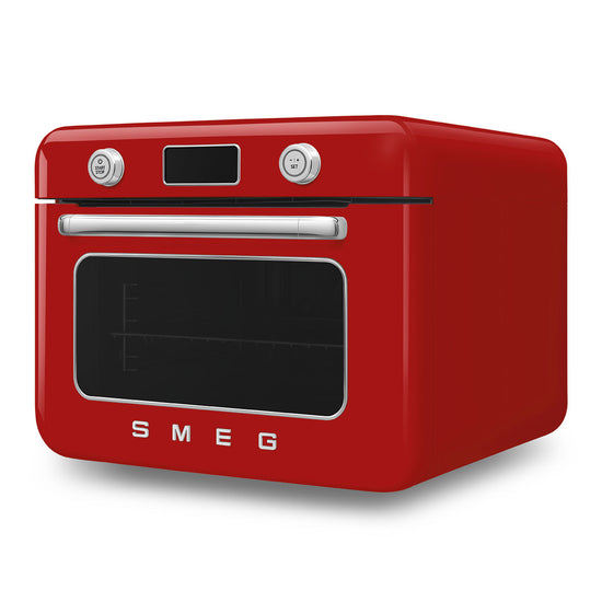 Smeg Countertop Combi Steam Oven Red Glossy 50&