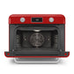Smeg Countertop Combi Steam Oven Red Glossy 50&