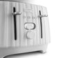 Delonghi Ballerina 4 Slice Toaster White CTD4003.W