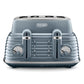 Delonghi Scultura Selections Mineral Blue 4 Slice Toaster CTZS 4003.AZ