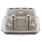Delonghi Scultura Selections Clay Beige 4 Slice Toaster CTZS 4003.BG