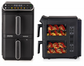 KENWOOD AIR FRYER VERTICAL DUO 2X5,5L (11L) - DIGITAL HFV11.000BK