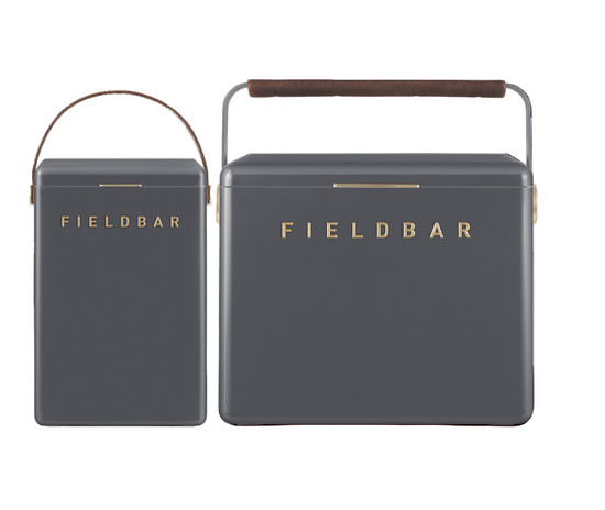 Fieldbar Cooler Box Set Oyster Grey