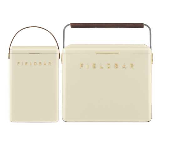 Fieldbar Cooler Box Set Safari White