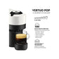 Nespresso Vertuo Pop Coffee Machine Coconut White GCV2-ZA-WH-NET