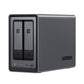 UGreen NASync DXP2800 2 Bay NAS with Seagate Ironwolf NAS 16TB SATA Hard Drive Bundle (2x 8TB)