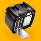 Salton Cool Touch 4 Slice Toaster Black ST4S-00