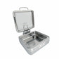 Snappy Chef 5.5litre Elite Square Chafing Dish ECSC005